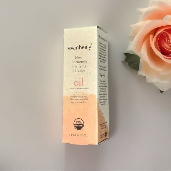 EVANHEALY Neem Immortelle Purifying Infusion Nourishing Cleansing Oil Serum 1 oz - Picture 4 of 11